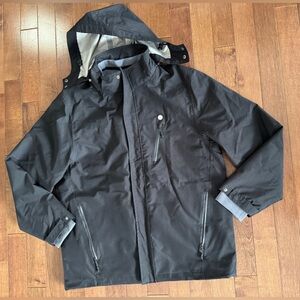 BMW Men's Large Waterproof Jacket Black